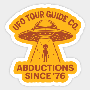 UFO Tour Guide Co. Sticker